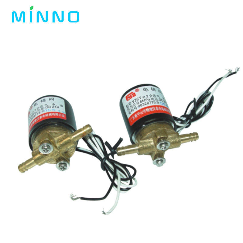치과 단위 소레노이드 밸브 DC/AC 24V 0-0.6MPa 치과 의자 전자기 밸브