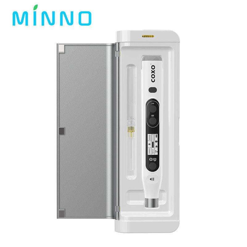 치과 구강 마취 주입기 휴대용 통증 없는 무선 로컬 마취 조작 가능한 LCD 디스플레이로 충전 & sucti