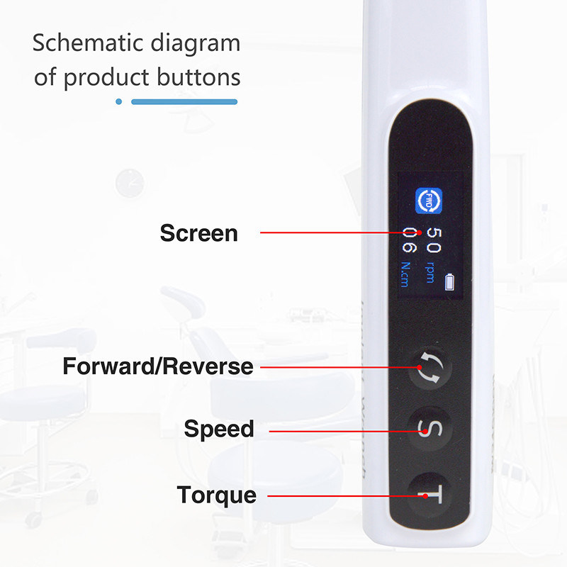 치과 무선 360 ° 회전 미니 토크 랭치 BetterWay 모터 X의